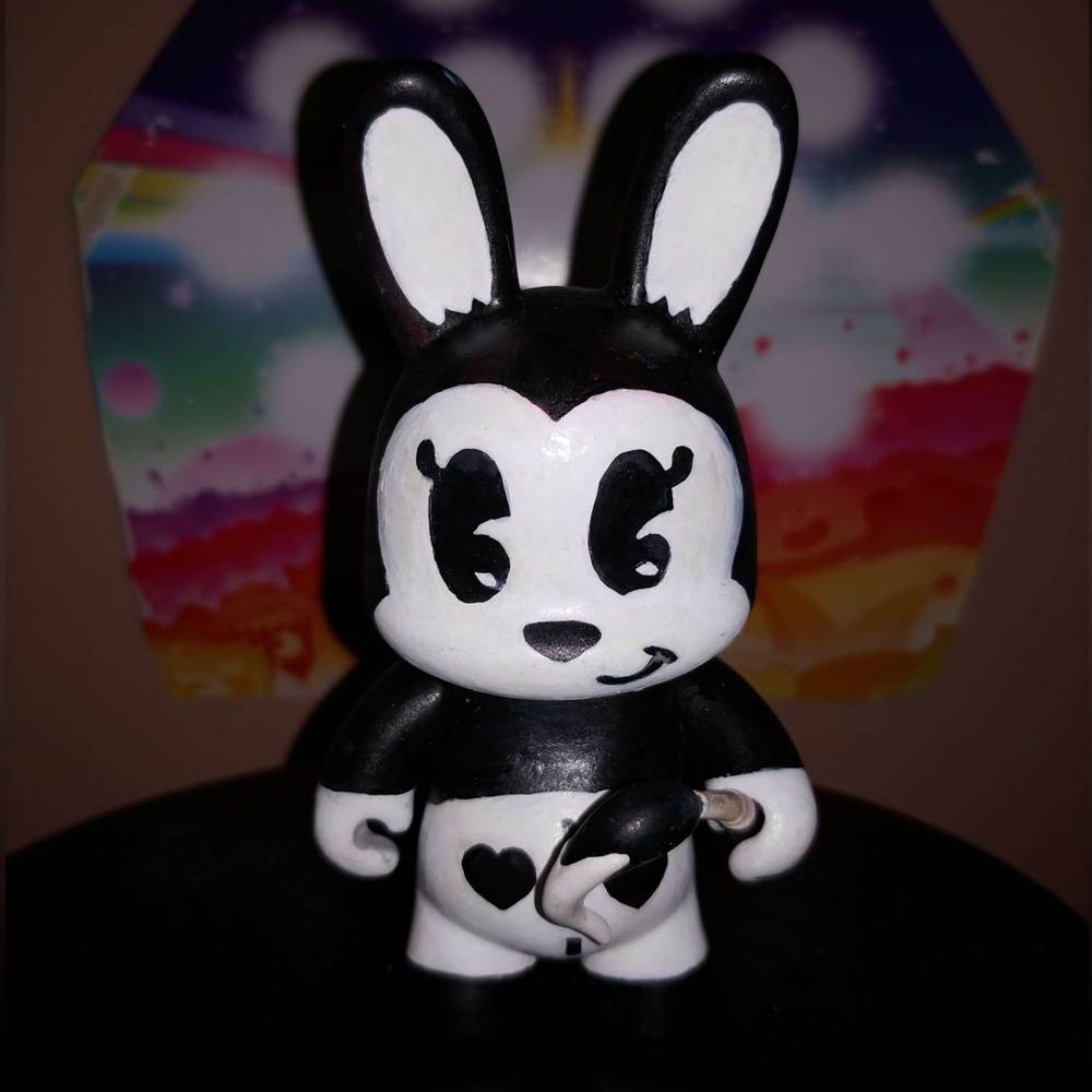 Custom OOAK Oswald the Lucky Rabbit Figure